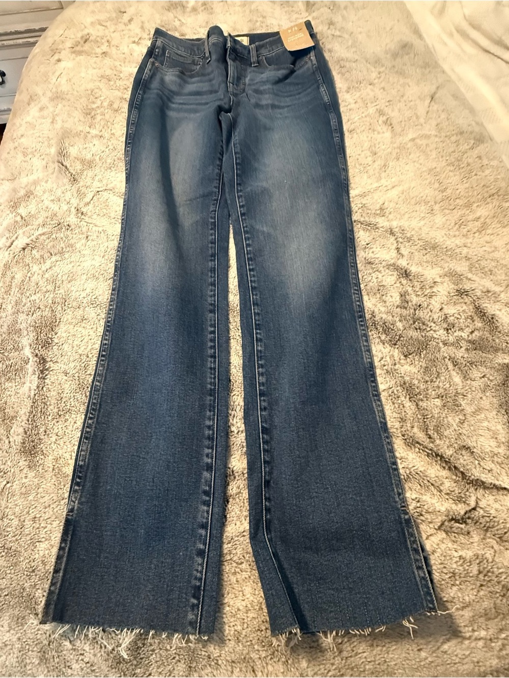 Madewell Wide-Leg Jeans in Medium Blue Wash
